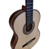 Outlet A14 - Antonio De Toledo Modelo ATF-17EB CUT con Cutaway Guitarra Flamenca de Ebano Blanco con Double Os1 Con Golpecito Ab