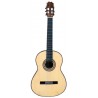 Outlet A14 - Antonio De Toledo Modelo ATF-17EB CUT con Cutaway Guitarra Flamenca de Ebano Blanco con Double Os1 Con Golpecito Ab