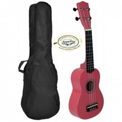 C380.050PK   Ukelele Soprano con Funda LANAI Color Rosa Brillo