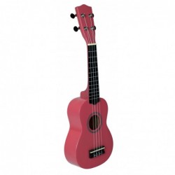 C380.050PK   Ukelele Soprano con Funda LANAI Color Rosa Brillo