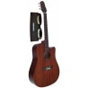 Outlet A63 - Egmond Guitarra Acustica EG-105EQ Toda Maciza con Marcas Superficiales en Tapa y Fondo - A24