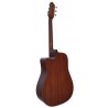 Outlet A63 - Egmond Guitarra Acustica EG-105EQ Toda Maciza con Marcas Superficiales en Tapa y Fondo - A24