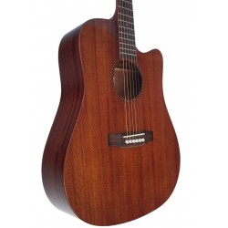 Outlet A63 - Egmond Guitarra Acustica EG-105EQ Toda Maciza con Marcas Superficiales en Tapa y Fondo - A24