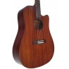 Outlet A63 - Egmond Guitarra Acustica EG-105EQ Toda Maciza con Marcas Superficiales en Tapa y Fondo - A24