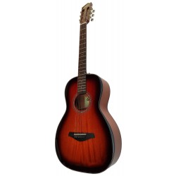 Outlet A68 - Egmond Guitarra Acustica Toda Maciza PM26S FE con Puente Arreglado y Marcas De Uso