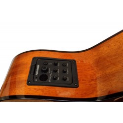 Outlet A68 - Egmond Guitarra Acustica Toda Maciza PM26S FE con Puente Arreglado y Marcas De Uso