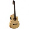Outlet A69 - Jose Rincon MFG-AS CE Cut EF Guitarra Flamenca EQ Fishman PSY-301 (Similar a ES-08S CE) con Defecto Entre el Aro y 