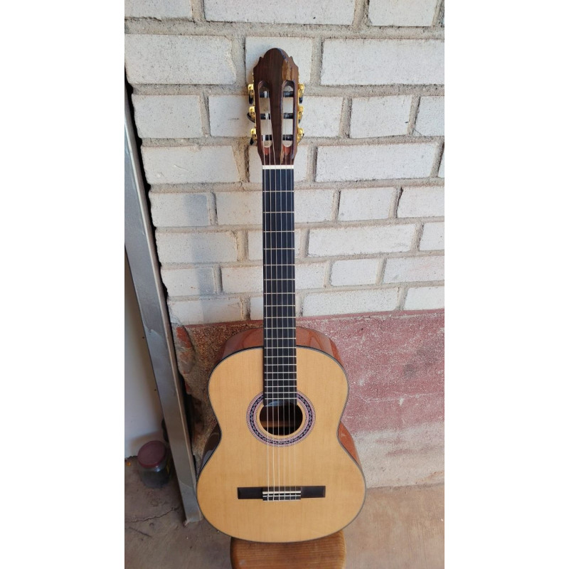 Outlet A70 - Vicente Tatay C320.302C Guitarra Clasica con Se Ha Levantado el Barniz/Laca De Cabeza De la Guitarra - Fondo de Sap