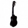 C380.050BK   Ukelele Soprano con Funda LANAI Color Negro Brillo