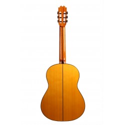 Outlet A72 - Antonio De Toledo Mod. Y-7 de Cipres Guitarra Flamenca Toda Maciza con Golpe Arriba en el Binging De la Parte De At