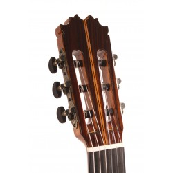 Outlet A72 - Antonio De Toledo Mod. Y-7 de Cipres Guitarra Flamenca Toda Maciza con Golpe Arriba en el Binging De la Parte De At