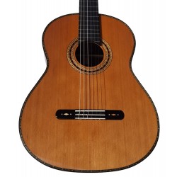 Outlet A73 - Antonio De Toledo Serie Legado Modelo AAT-15CE Cut Cedro CEQ Fishman Con Cutaway con Marcas Superficiales en la Par