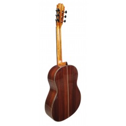 Outlet A82 - Antonio De Toledo AT-15C – Guitarra Clasica con Tapa Maciza de Cedro y Fondo y Aros de Palosanto con Con AlgúN Sign