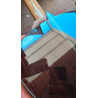 Outlet A83 - Jose Rincon MF17 Guitarra Flamenca de Toda Maciza de Cipres (Nueva MFG-CS) con Con Poros en la Parte De Atras