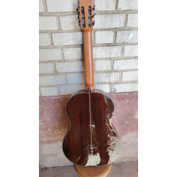 Outlet A83 - Jose Rincon MF17 Guitarra Flamenca de Toda Maciza de Cipres (Nueva MFG-CS) con Con Poros en la Parte De Atras