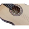 Outlet A83 - Jose Rincon MF17 Guitarra Flamenca de Toda Maciza de Cipres (Nueva MFG-CS) con Con Poros en la Parte De Atras