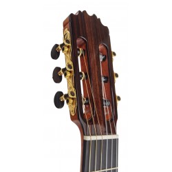 Outlet A83 - Jose Rincon MF17 Guitarra Flamenca de Toda Maciza de Cipres (Nueva MFG-CS) con Con Poros en la Parte De Atras