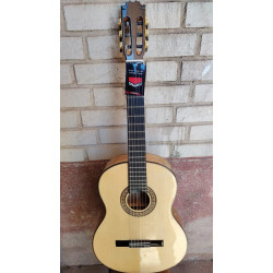 Outlet A84 - C320.590 Guitarra Flamenca Vicente Tatay con Defecto PequeñO en la Boca De la Guitarra - Fondo de Sicomoro con Tapa