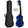 C380.050DB   Ukelele Soprano con Funda LANAI Color Azul Oscuro Brillo