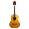 Outlet A85 - Antonio De Toledo Mod. Y-7 de Cipres Guitarra Flamenca Toda Maciza con Raja Reparada en la Parte De Atras