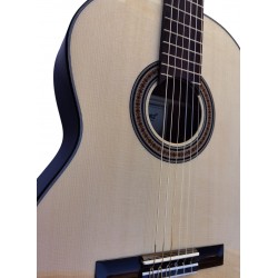 Outlet A87 - Jose Rincon MM6 Guitarra Clasica de Palosanto y Tapa Maciza (Nueva ES-06S y MCG-58S) con Defecto Binding AtráS, Se 