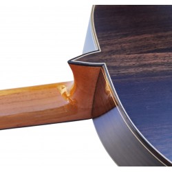 Outlet A87 - Jose Rincon MM6 Guitarra Clasica de Palosanto y Tapa Maciza (Nueva ES-06S y MCG-58S) con Defecto Binding AtráS, Se 