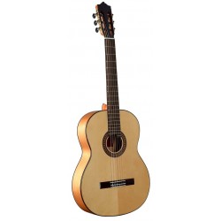 Outlet A97 - Jose Rincon MFG-AS Guitarra Flamenca (Similar a ES-08S) con Defecto en el DiapasóN y Golpes en el Fondo