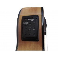 Outlet B02 - Vicente Tatay C320.580CE – Guitarra Flamenca Amplificada con Cutaway, Previo Joyo, Alma Ajustable y Golpeador con D