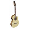 Outlet B02 - Vicente Tatay C320.580CE – Guitarra Flamenca Amplificada con Cutaway, Previo Joyo, Alma Ajustable y Golpeador con D