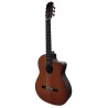Outlet B03 - Antonio De Toledo Modelo E15 Cedro CEQ Fishman Con Cutaway AT-15CE Cut con Puente Reparado y Alguna Marca De Uso