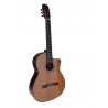 Outlet B03 - Antonio De Toledo Modelo E15 Cedro CEQ Fishman Con Cutaway AT-15CE Cut con Puente Reparado y Alguna Marca De Uso