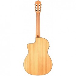 Outlet B05 - Jose Rincon ES-08S CE Cut EF Guitarra Flamenca EQ Fishman PSY-301 con ArañAzos Tapa Al Lado Del DiapasóN y Defecto 