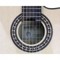 Outlet B08 - C320.590CE Guitarra Flamenca Vicente Tatay con Mucha Altura De Las Cuerdas y AlgúN PequeñO Defecto en el Aro - Fond