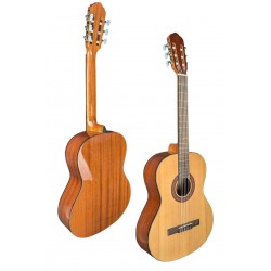 Outlet B09 - Ronda C320.202C – Guitarra Clásica de Sapeli– Acabado Natural Brillo – con golpeador incluido sin instalar con Guit