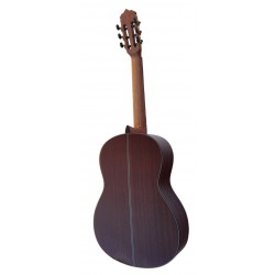 Outlet B12 - C320.205C Guitarra Clasica Vicente Tatay con Puente Reparado - Fondo de Caoba con Tapa Maciza de Cedro - Acabado Br